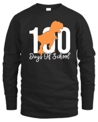 Product Dinosaur 100 Days Of School Unisex Sweatshirt