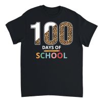 Product Leopard 100 Day Of School Unisex T-Shirt