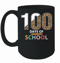 Product Leopard 100 Day Of School Mug