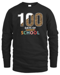 Product Leopard 100 Day Of School Unisex Sweatshirt