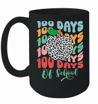 Product Retro 100 Days Of School Mug