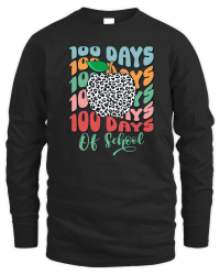 Product Retro 100 Days Of School Unisex Sweatshirt