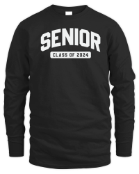 Product Senior 2024 Class of 2024 Back to School Unisex Sweatshirt