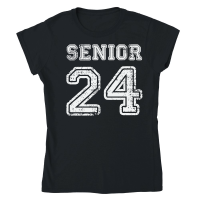 Product Senior 2024 Class of 24 Graduation Classic Womens Crewneck T-shirt