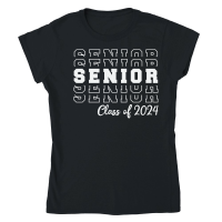 Product Senior class of 2024 bw Classic Womens Crewneck T-shirt