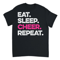 Product Eat Sleep Cheer Repeat Unisex T-Shirt