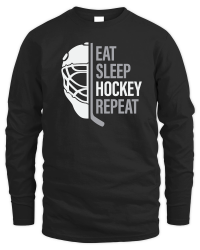Product Eat Sleep Hockey Repeat Ice Hockey Unisex Sweatshirt