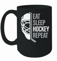 Product Eat Sleep Hockey Repeat Ice Hockey Mug