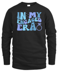 Product In My Engaged Era Girl Engaged Af Unisex Sweatshirt