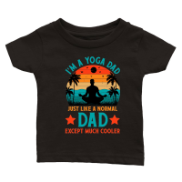 Product I'm A Yoga Dad Just Like A Normal Dad Except Much Cooler Classic Baby Crewneck T-shirt