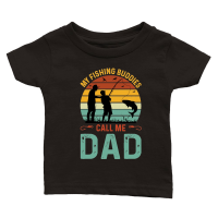 Product My Fishing Buddies Call Me Dad Classic Baby Crewneck T-shirt