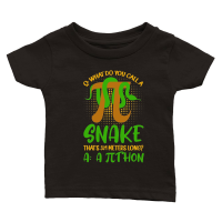 Product Pithon Pi Symbol Funny Math Teacher Classic Baby Crewneck T-shirt