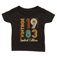 Product Vintage 1983 Limited Edition Birthday Classic Baby Crewneck T-shirt