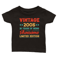 Product Vintage 2005 Being Awesome Limited Edition Birthday Classic Baby Crewneck T-shirt
