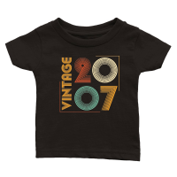 Product Vintage 2007 Birthday Classic Baby Crewneck T-shirt
