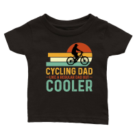 Product Cycling Dad Like A Regular Dad But Cooler Classic Baby Crewneck T-shirt