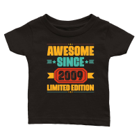 Product Awesome Since 2009 Limited Edition Classic Baby Crewneck T-shirt