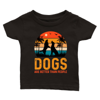 Product Dogs Are Better Than People Classic Baby Crewneck T-shirt