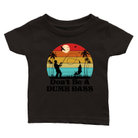 Product Don't Be A Dumb Bass Fishing Classic Baby Crewneck T-shirt
