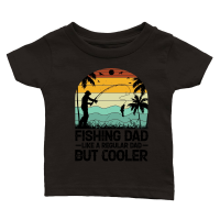 Product Fishing Dad Like A Regular Dad But Cooler Classic Baby Crewneck T-shirt