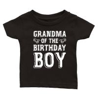Product Grandma of the Birthday Boy Classic Baby Crewneck T-shirt