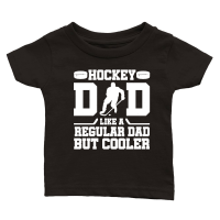 Product Hockey Dad Like A Regular Dad But Cooler Classic Baby Crewneck T-shirt