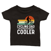 Product Cycling Dad Like A Regular Dad But Cooler Classic Baby Crewneck T-shirt