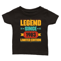 Product Legend Since 1983 Limited Edition Birthday Classic Baby Crewneck T-shirt