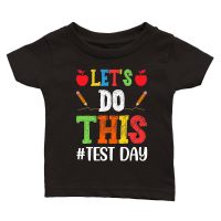 Product Let's Do This Test Day Teacher Classic Baby Crewneck T-shirt