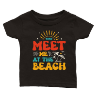 Product Meet me at the Beach Classic Baby Crewneck T-shirt