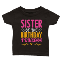 Product Sister Of The Birthday Princess Classic Baby Crewneck T-shirt