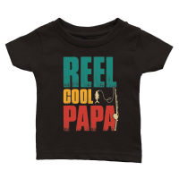 Product Reel Cool Papa Classic Baby Crewneck T-shirt
