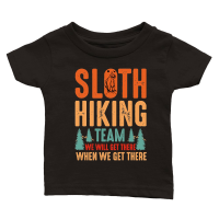 Product Sloth Hiking Team Classic Baby Crewneck T-shirt