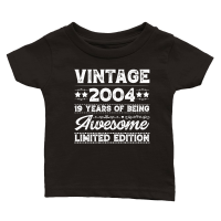 Product Vintage 2004 Being Awesome Limited Edition Birthday Classic Baby Crewneck T-shirt
