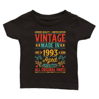 Product Vintage Made In 1993 Birthday Classic Baby Crewneck T-shirt