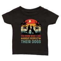 Product You Know What I Like About People Their Dogs Classic Baby Crewneck T-shirt