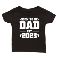 Product Soon To Be Dad Est 2023 Classic Baby Crewneck T-shirt