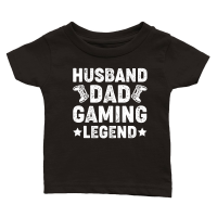 Product Husband Dad Gaming Legend Classic Baby Crewneck T-shirt