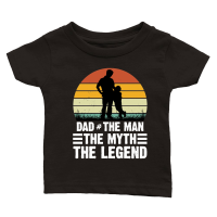 Product Dad The Man The Myth The Legend Classic Baby Crewneck T-shirt