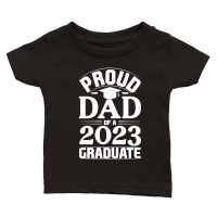Product Proud Dad Of A 2023 Graduate Classic Baby Crewneck T-shirt