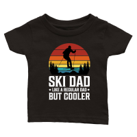 Product Ski Dad Like a Regular Dad But Cooler Classic Baby Crewneck T-shirt