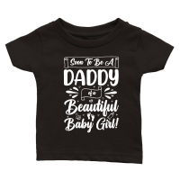 Product Soon To Be A Daddy of a Beautiful Baby Girl  (10) Classic Baby Crewneck T-shirt