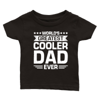 Product World's Greatest Cooler Dad Ever Classic Baby Crewneck T-shirt