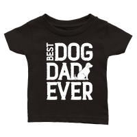 Product Best Dog Dad Ever Classic Baby Crewneck T-shirt