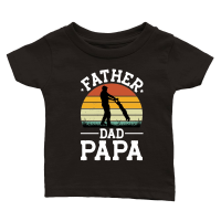 Product Father Dad Papa Classic Baby Crewneck T-shirt