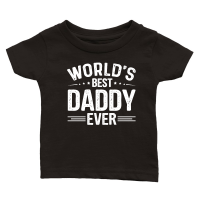 Product World's Best Daddy Ever Classic Baby Crewneck T-shirt