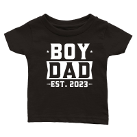 Product Boy Dad Est 2023 Classic Baby Crewneck T-shirt