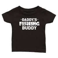Product Daddy's Fishing Buddy Classic Baby Crewneck T-shirt