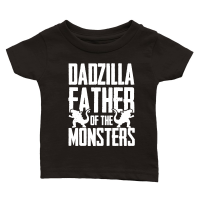 Product Dadzilla Father Of The Monsters Classic Baby Crewneck T-shirt