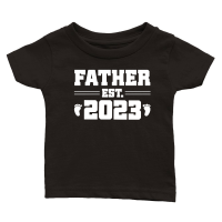 Product Father Est 2023 Classic Baby Crewneck T-shirt